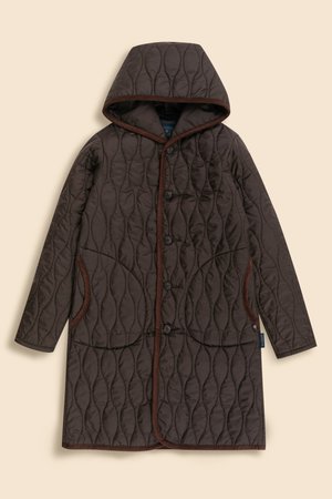 ブルックス ブラザーズ/Brooks BrothersのBrooks Brothers×LAVENHAM　ブランドン　キルティングフーデッドコート　Made in UK