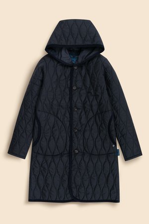 ブルックス ブラザーズ/Brooks BrothersのBrooks Brothers×LAVENHAM　ブランドン　キルティングフーデッドコート　Made in UK