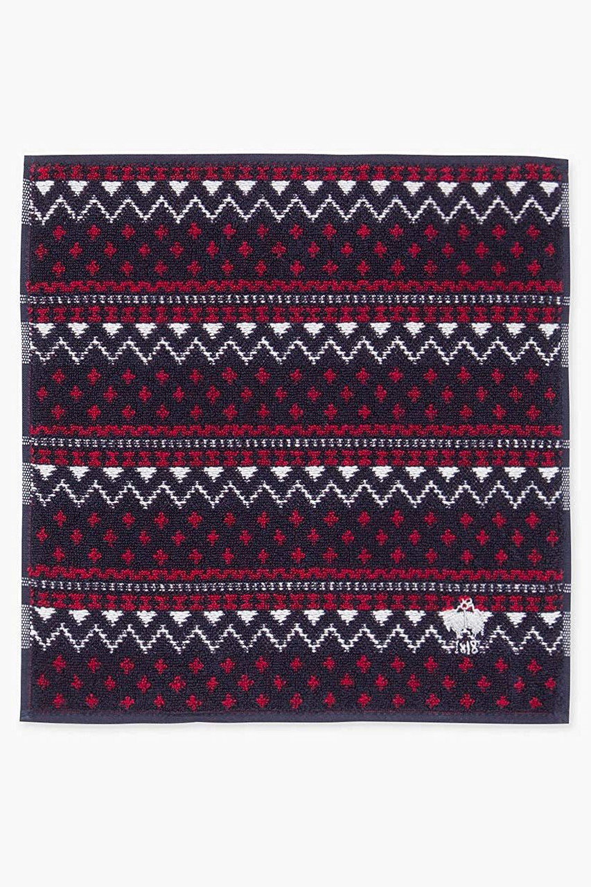 Brooks Brothers ブルックス ブラザーズ メンズ(MENS)【V】【Red Fleece】スーピマコットン GF フェアアイル ミニタオル ネイビー