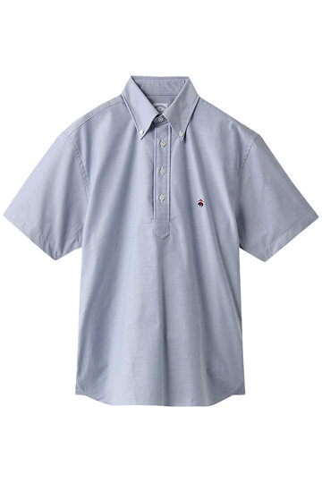Brooks Brothers ブルックス ブラザーズ メンズ(MENS)スーピマコットン GF オックスフォード ショートスリーブ プルオーバーシャツ Regent Fit ブルー