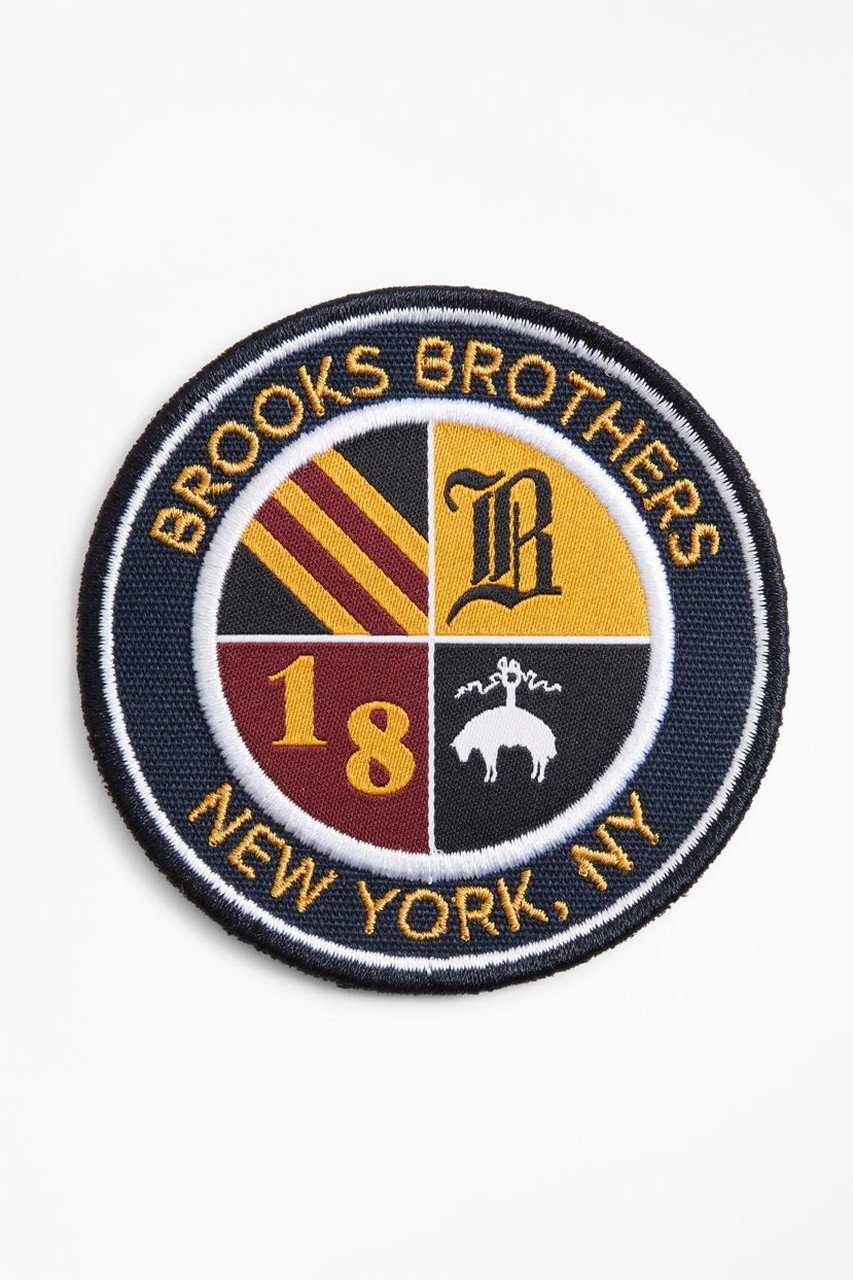 Brooks Brothers ブルックス ブラザーズ メンズ(MENS)Brooks Brothers エンブレム パッチ ネイビー/マルチ