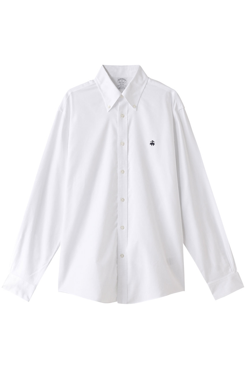 Brooks Brothers ブルックス ブラザーズ メンズ(MENS)ノンアイロン ブルックスクール GF スポーツシャツ Regent Fit ホワイト