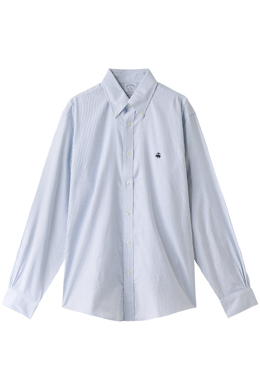 Brooks Brothers ブルックス ブラザーズ メンズ(MENS)ノンアイロン ブルックスクール GF スポーツシャツ Regent Fit ブルー