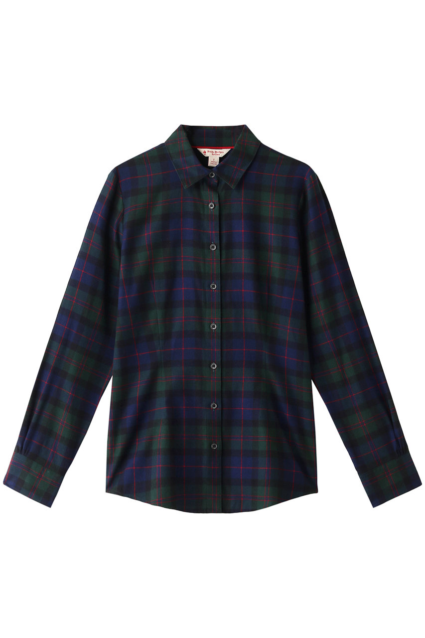 SALE 【40%OFF】 Brooks Brothers ブルックス ブラザーズ 【Red Fleece】コットン ブラッシュドツイル タータンシャツ ブラックウォッチ