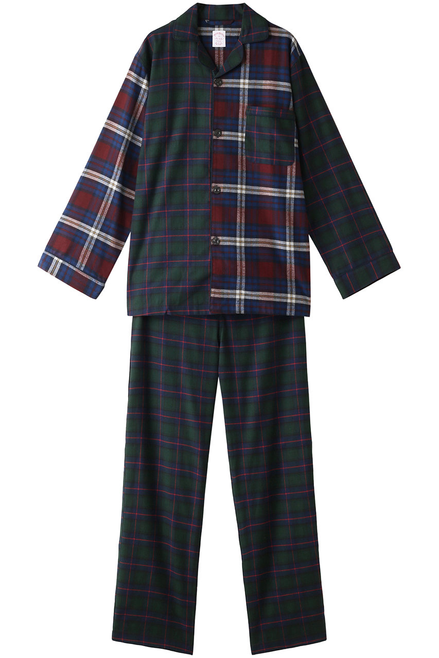 Brooks Brothers ブルックス ブラザーズ メンズ(MENS)コットンフランネル タータン ファン パジャマ Traditional Fit マルチカラー