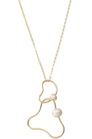 ナチュラリ ジュエリ/NATURALI JEWELRYのイレギュラーウェーブネックレス(150200/150201)