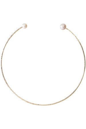 ナチュラリ ジュエリ/NATURALI JEWELRYのパールアシンメトリーチョーカー(150200/150203)