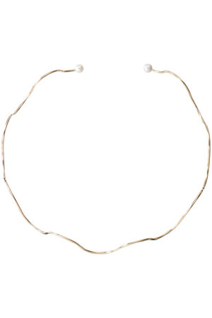 ナチュラリ ジュエリ/NATURALI JEWELRYのウェーブチョーカー(150200/150203)