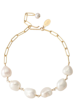 ナチュラリ ジュエリ/NATURALI JEWELRYのFlowパールブレスレット(150300/150302)