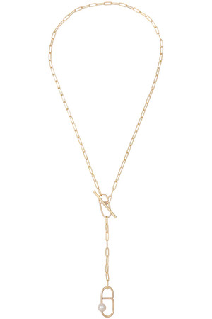 ナチュラリ ジュエリ/NATURALI JEWELRYのクリップチェーンバーエンドネックレス(150200/150201)