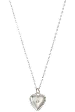 ナチュラリ ジュエリ/NATURALI JEWELRYのSILVER アンティークハートネックレス(150200/150201)