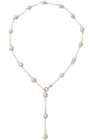 ナチュラリ ジュエリ/NATURALI JEWELRYのミニバロックパール ショートネックレス(150200/150201)