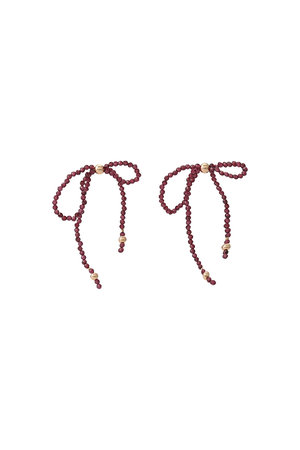 ナチュラリ ジュエリ/NATURALI JEWELRYのタッセルリボンピアス(150100/150101)