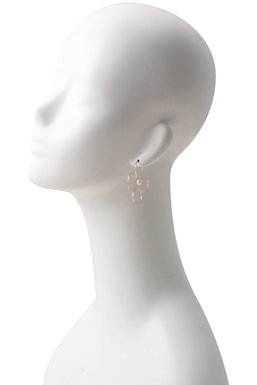 NATURALI JEWELRYナチュラリジュエリパール ドロップツイストピアス NATURALI JEWELRY(ナチュラリ ジュエリ)｜ウィローフリンジ