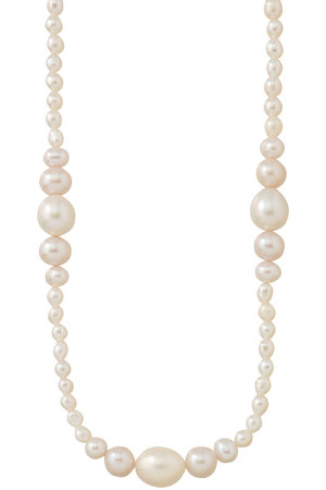 ナチュラリ ジュエリ/NATURALI JEWELRYのAria ショートパールネックレス(150200/150201)