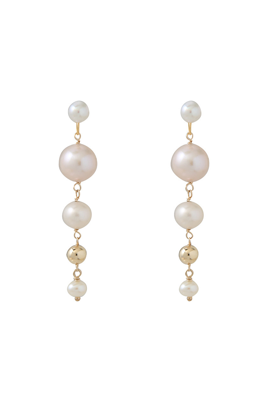 ナチュラリ ジュエリ/NATURALI JEWELRYのAria グラデーションピアス(パール/N2507PE2OTFR0000)