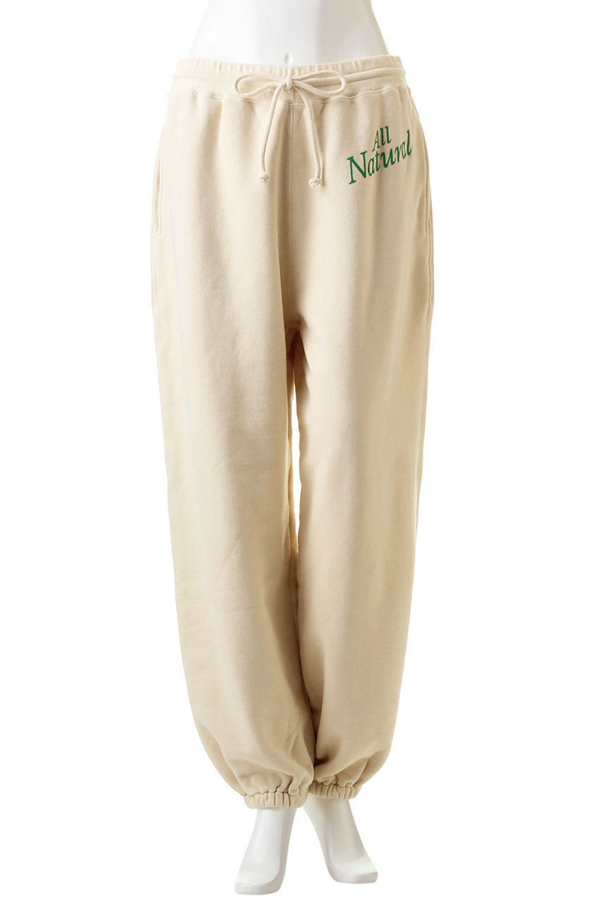 Inscrire アンスクリア All Naturalスウェットパンツ クリーム の通販 Elleshop エル ショップ