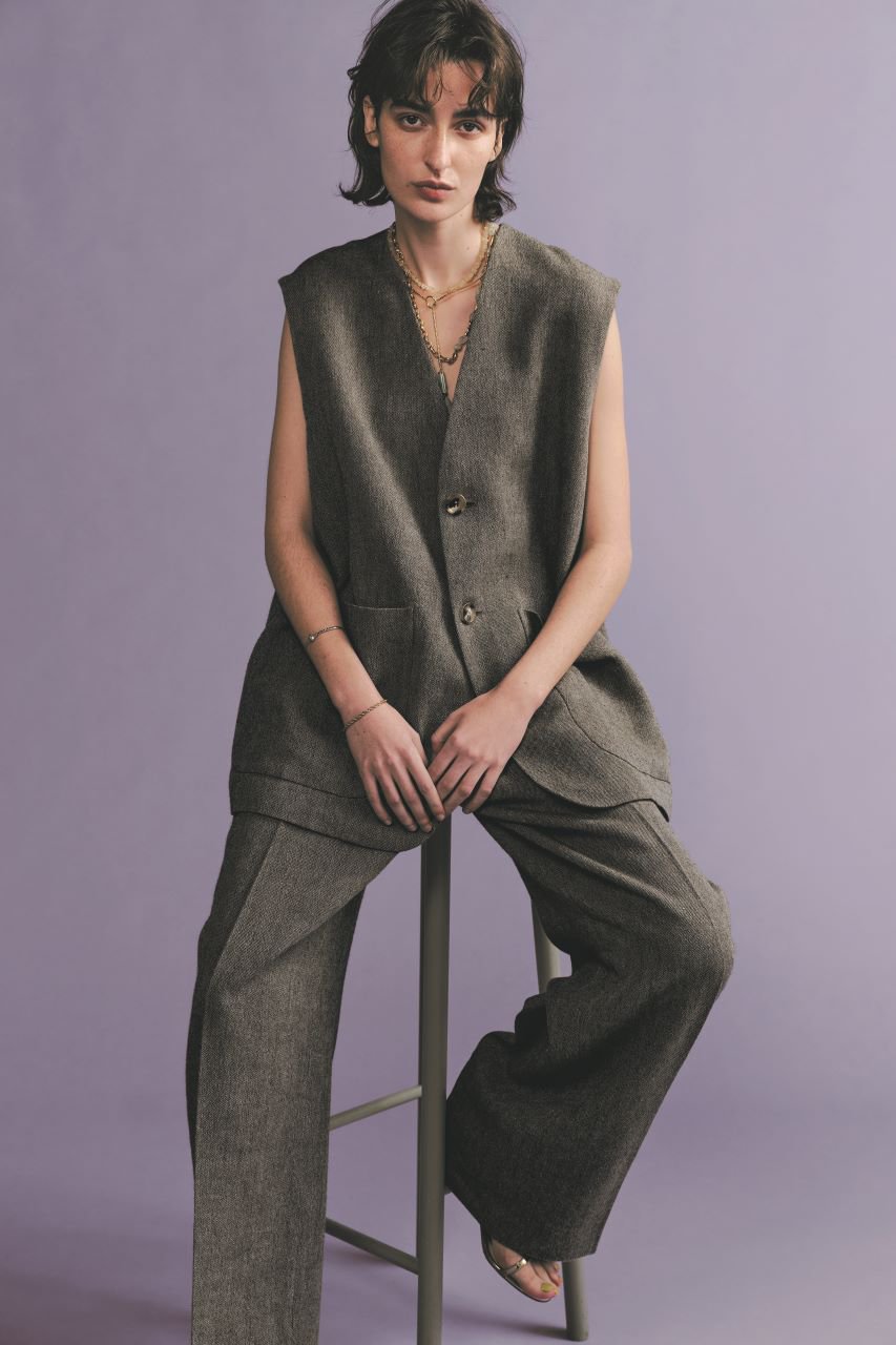 Nekoashiツイードパンツ