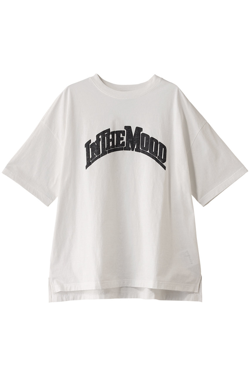 アンスクリア/INSCRIREのプリントTシャツ(ホワイト(IN THE MOOD)/I25SS-BC111)