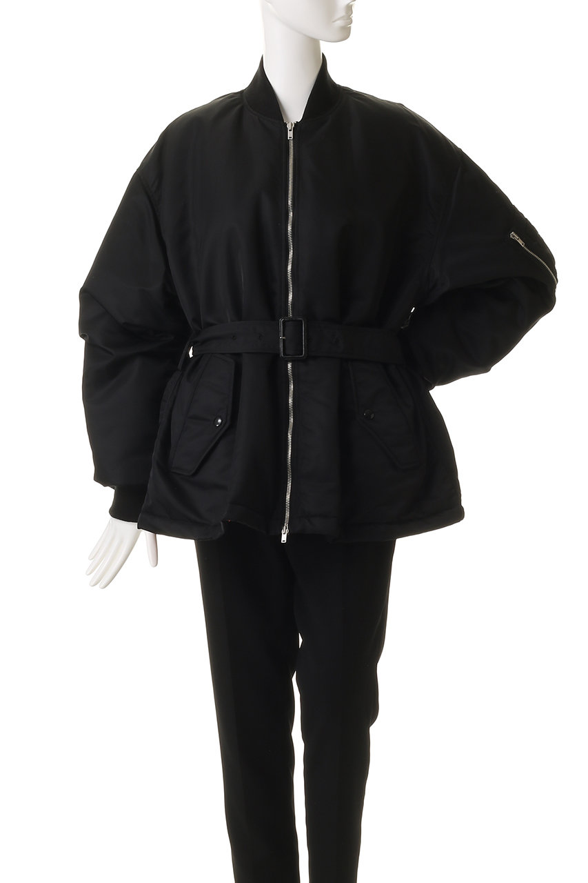 レア！美品！INSCRIRE アンスクリア BIG MA-1 ブラウン・ブラック VERMEIL par iena（ヴェルメイユパーイエナ）の「【INSCRIRE/アンス