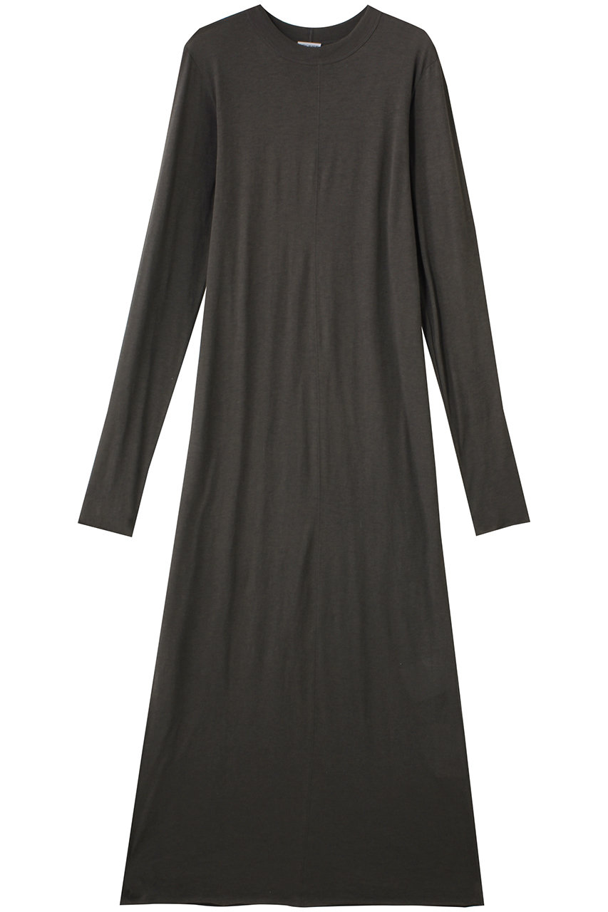 アンスクリア/INSCRIREのコットン カシミヤ No. ドレス(グレー/I25AW-CUT6)