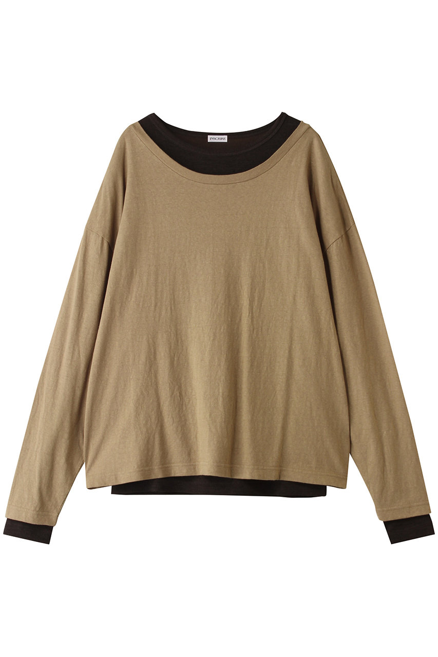 Plating リブ レイヤード Tシャツ