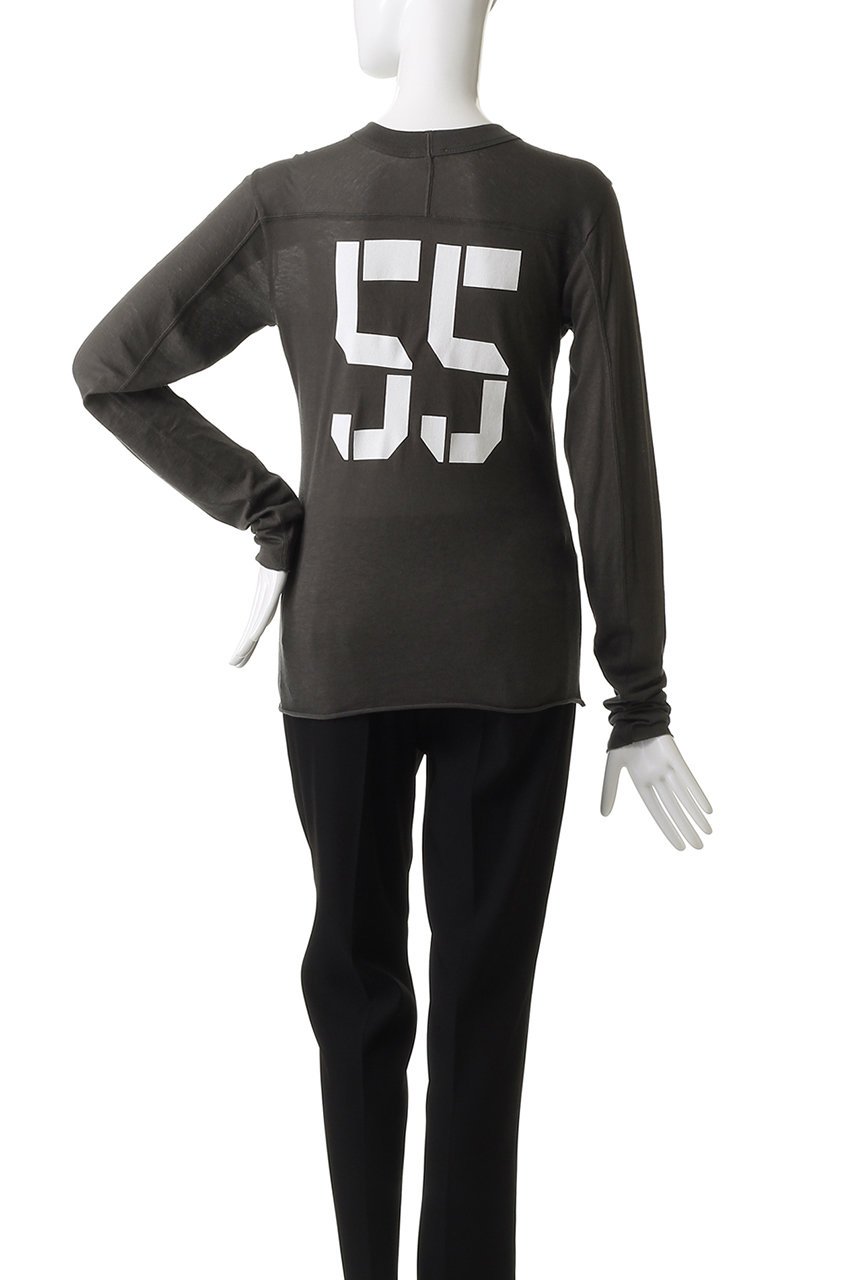 INSCRIRE(アンスクリア)｜コットン カシミヤ No. Tシャツ/グレー の