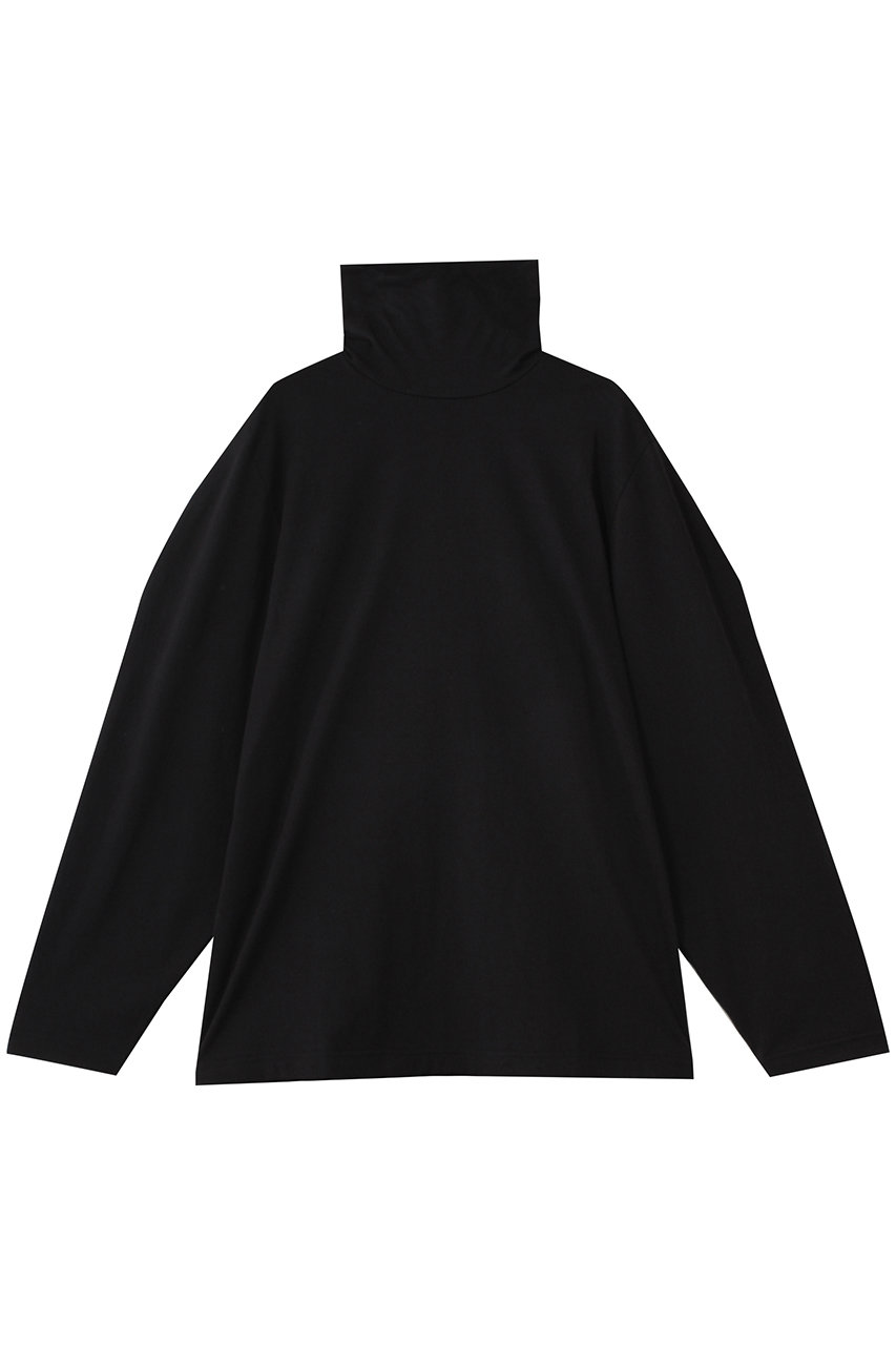 INSCRIRE ショルダー タートルネック Tシャツ (ブラック, 38) アンスクリア ELLE SHOP INSCRIRE ショルダー タートルネック Tシャツ (ブラック, 38) アンスクリア ELLE SHOP