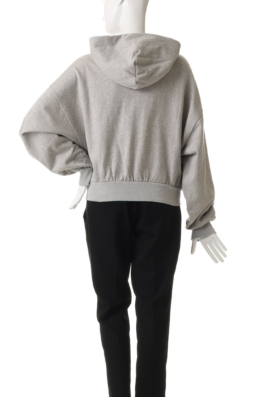 アンスクリア INSCRIRE(アンスクリア)｜NAVY ジップ フーディー/ライトグレー