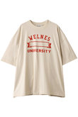 WELLNESS ユニバーシティールーズ フィット Tシャツ