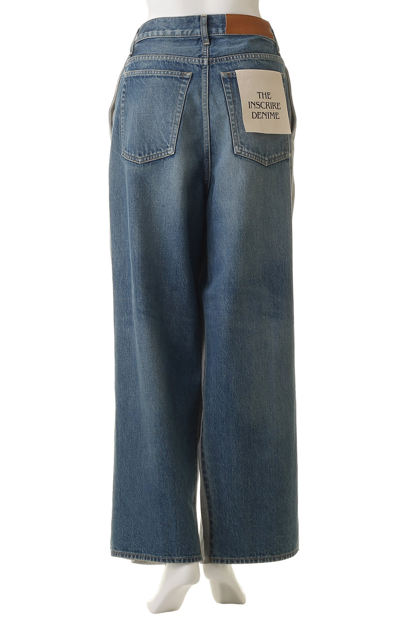 アンスクリア　inscrire INSCRIRE(アンスクリア)｜Hybride スウェット デニム パンツ/ブルー