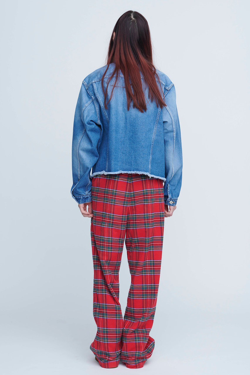 INSCRIRE(アンスクリア)｜デニム ジャケット/ブルーユーズド の通販