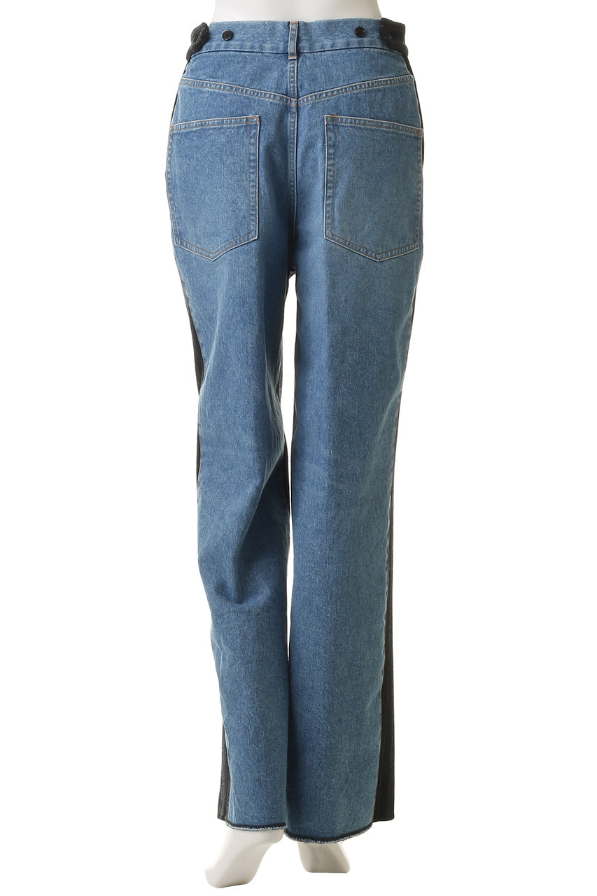 アンスクリア　inscrire INSCRIRE(アンスクリア)｜Hybride スウェット デニム パンツ/ブルー