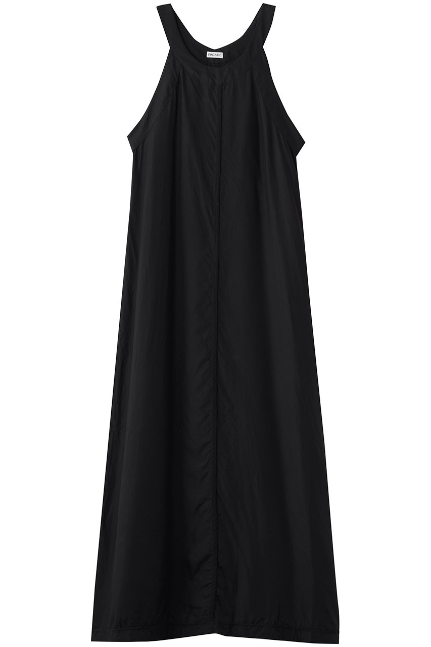 アンスクリア/INSCRIREのキュプラ ノースリーブ ドレス(ブラック/I26SS-OP70A)