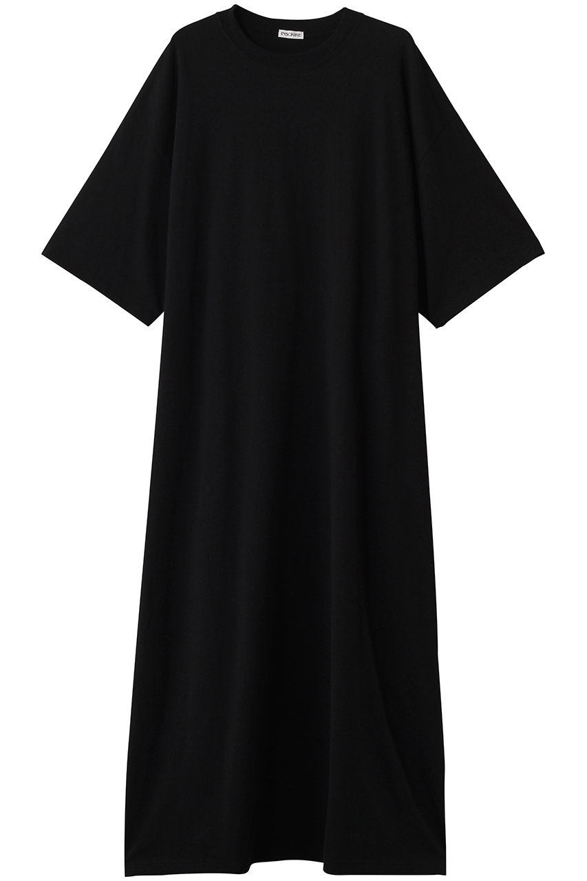 アンスクリア/INSCRIREのRaffy Gauze マキシ ドレス(ブラック/I26SS-CUT8)