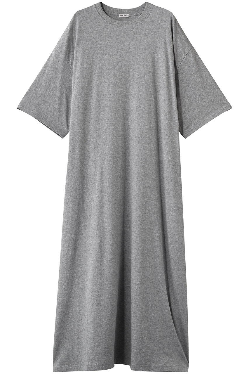 アンスクリア/INSCRIREのRaffy Gauze マキシ ドレス(ライトグレー/I26SS-CUT8)