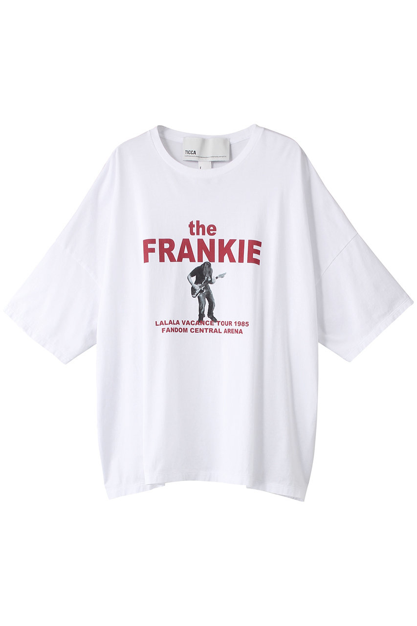 TICCA ティッカ 【予約販売】THE FRANKIE スクエアTシャツ ホワイト