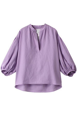 リネンパフスリーブブラウス