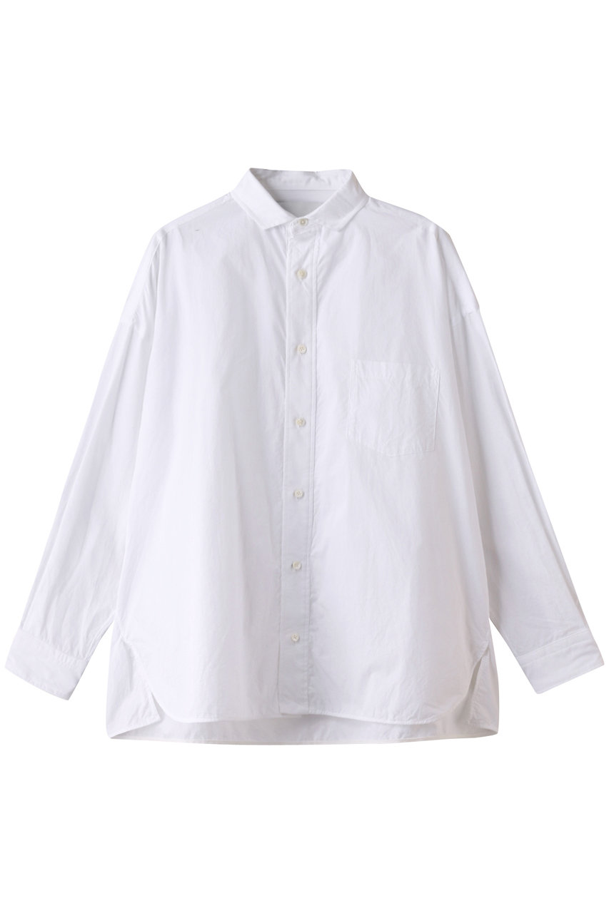 ティッカ/TICCAのプレミアムスクエアビッグシャツ(ホワイト/0241401002)