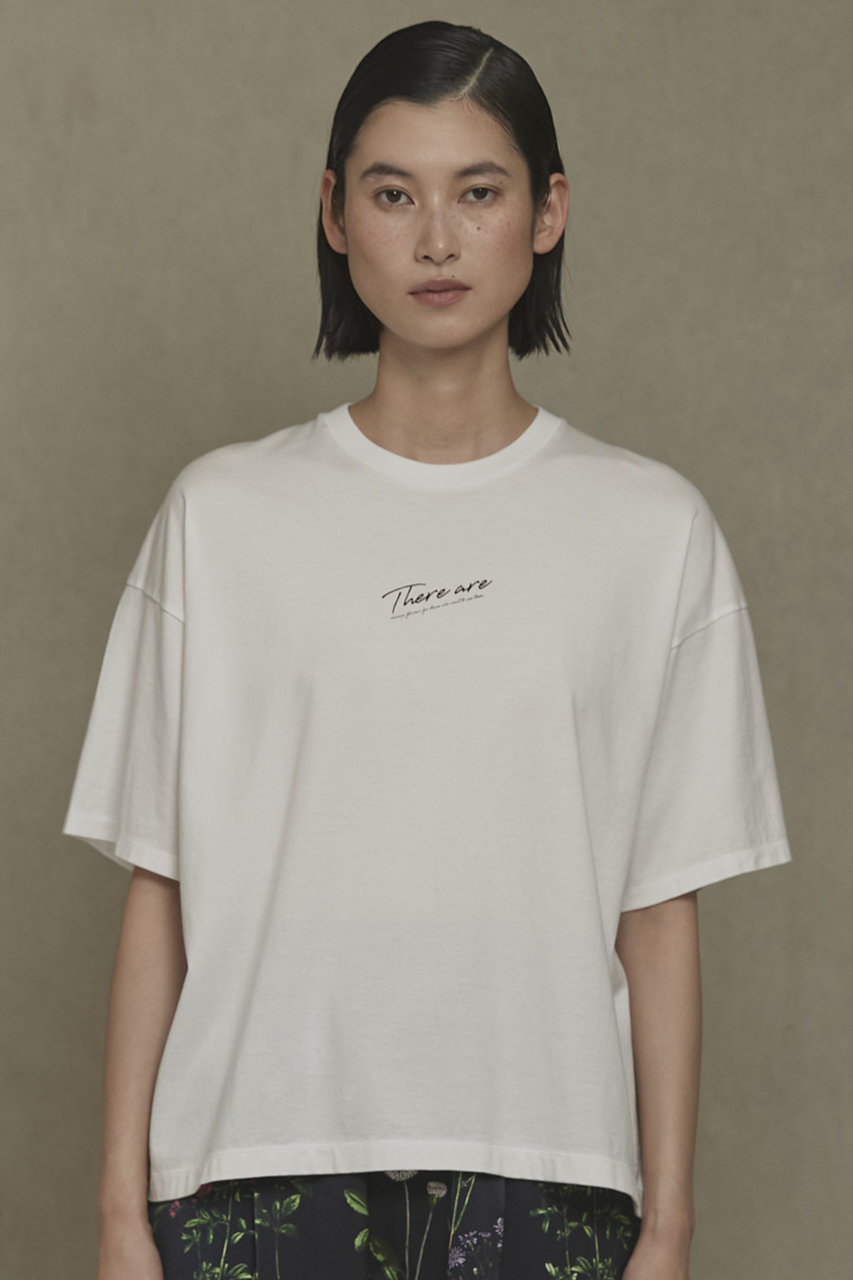 TICCA(ティッカ)｜There areTシャツ/ホワイト の通販｜ELLESHOP・(エル・ショップ)