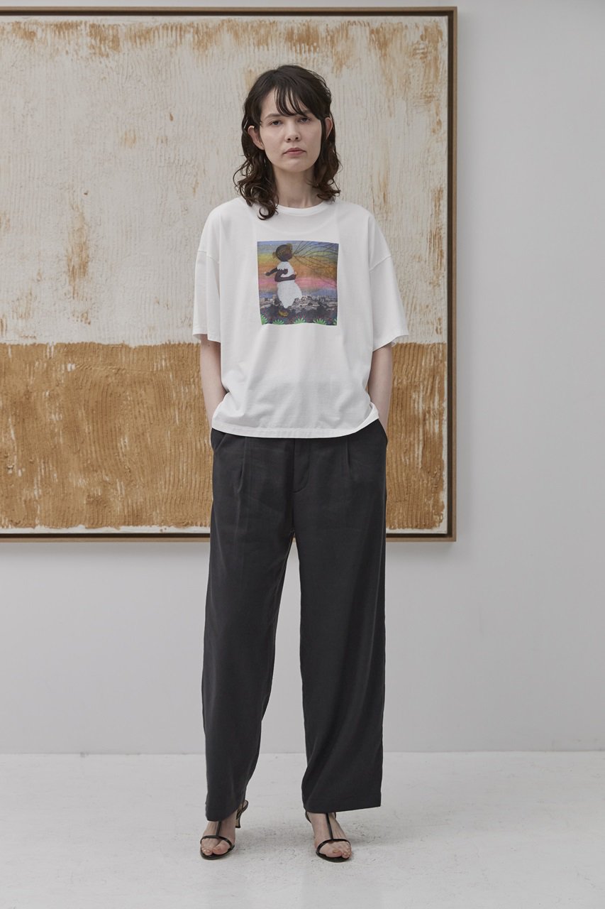 TICCA(ティッカ)｜JOANA CHOUMALI コラボチャリティーTシャツ/ホワイト の通販｜ELLESHOP・(エル・ショップ)