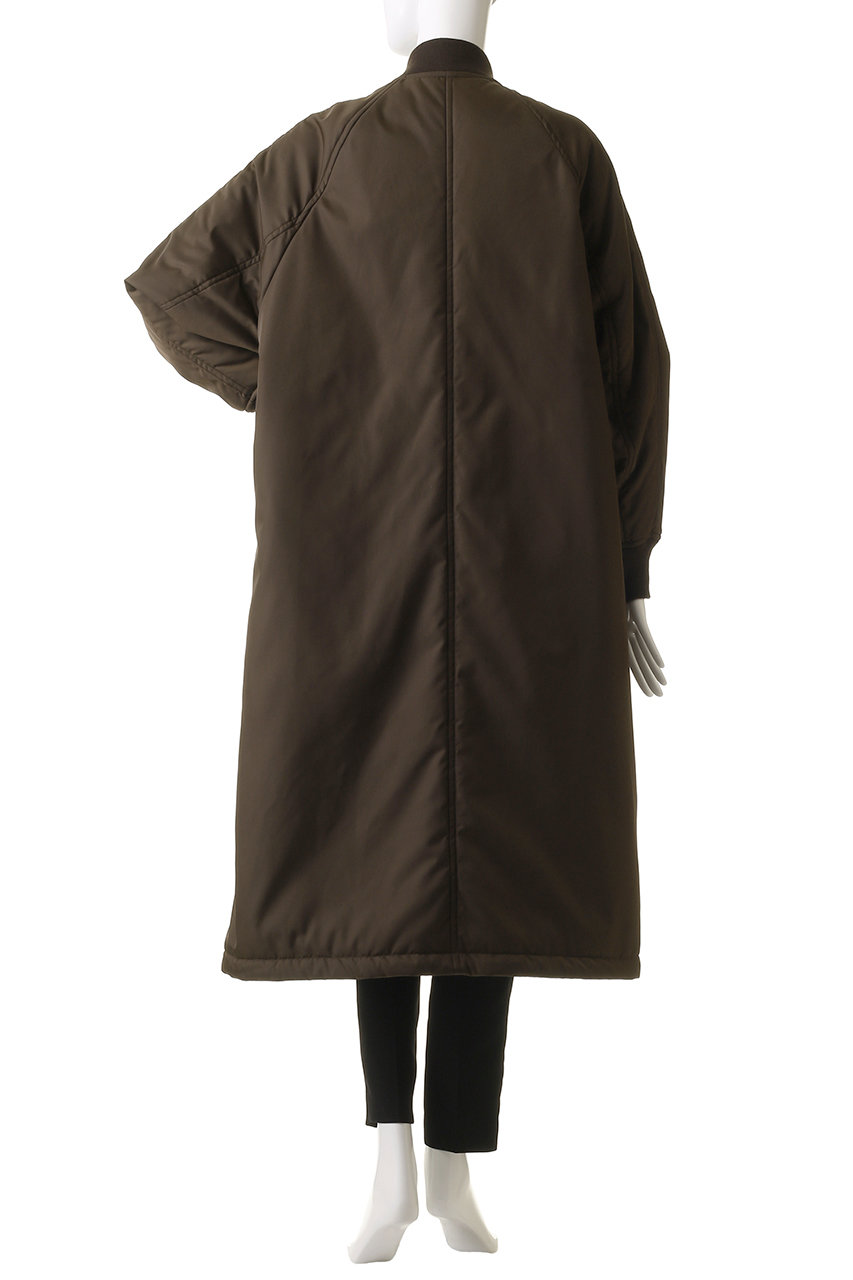 TICCA(ティッカ)｜ロングMA-1/ブラウン の通販｜ELLESHOP・(エル