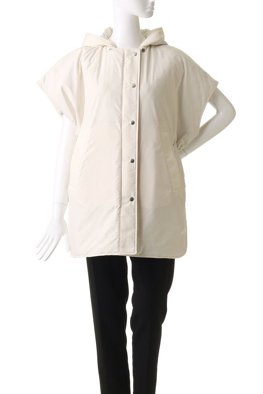 【美品】TICCA リバーシブルポンチョ ティッカ　2way bshop TICCA / ティッカ リバーシブルキルティングポンチョ（中綿