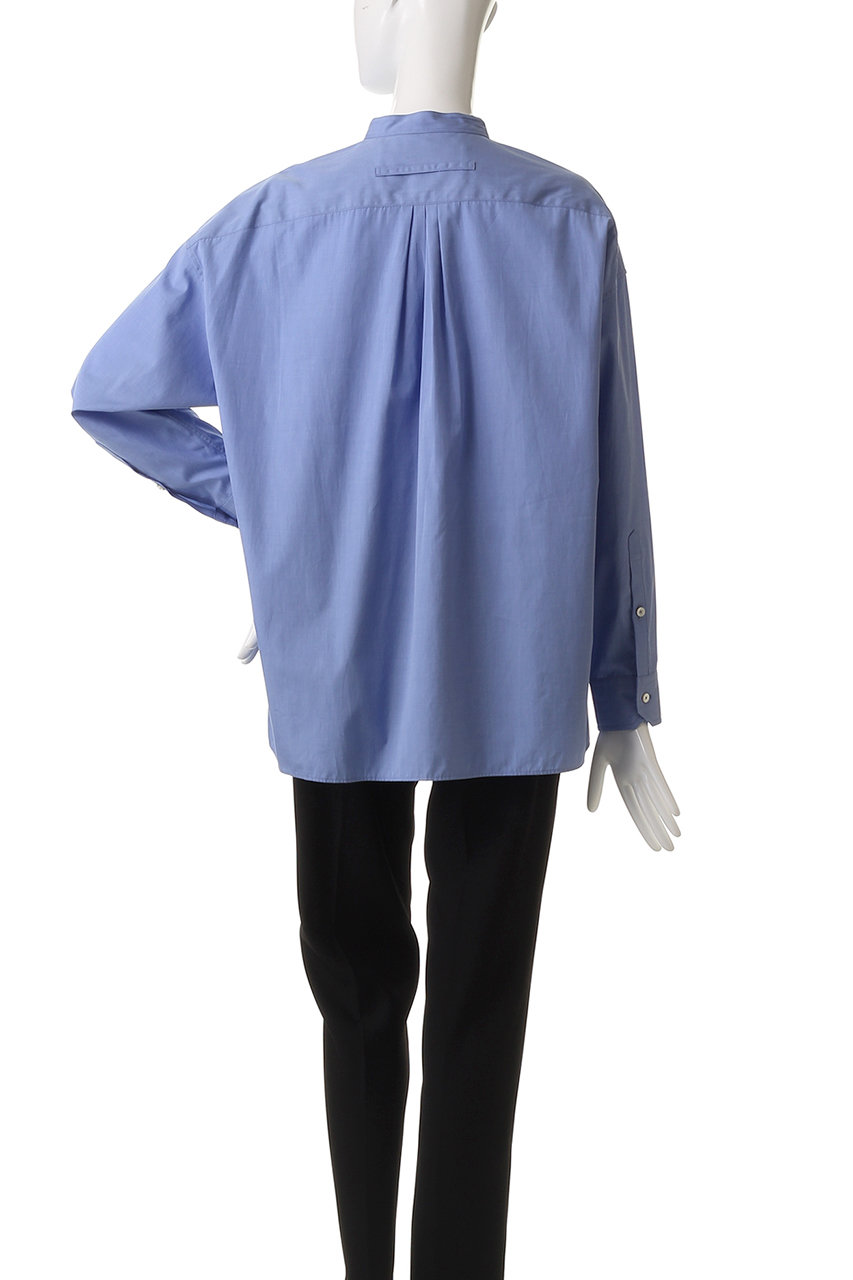 美品▲TICCA ティッカ // ビブヨークチュニックシャツ▲バンドカラー TICCA (ティッカ) ビブヨークシャツ