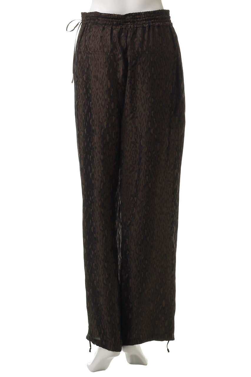 完売品！2025AW 新作！TICCA レオパードジャガードパンツ TICCA(ティッカ)のレオパードジャカードパンツ通販 | 集英社HAPPY PLUS