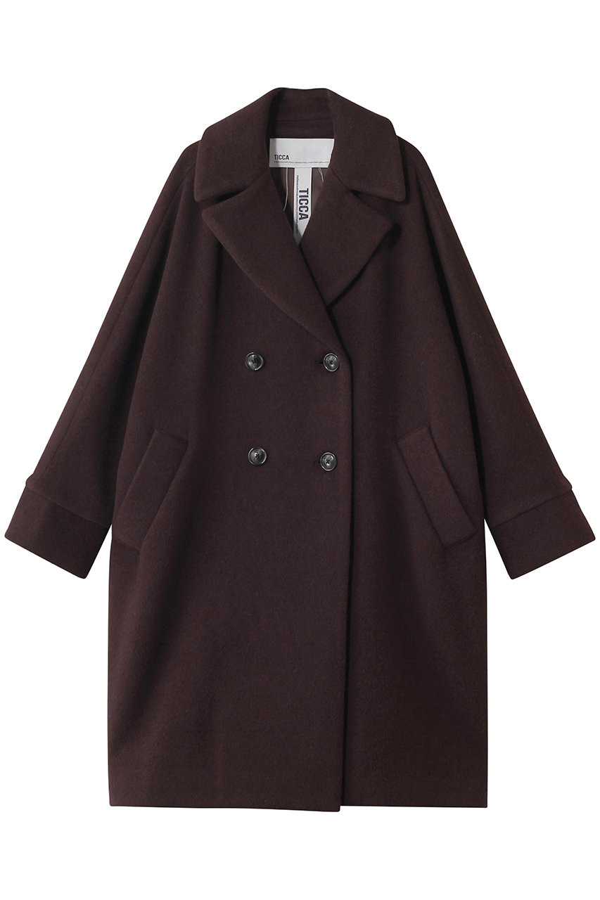 TICCA テントコート (ブラウン, F) ティッカ ELLE SHOP