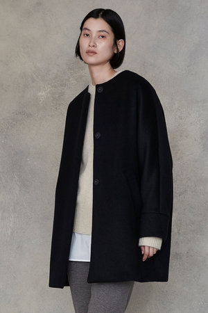 TICCA ティッカ　 コート シングルショートコート　ブラック　黒 TICCA｜ティッカのショートコート（コート）通販｜ELLE SHOP