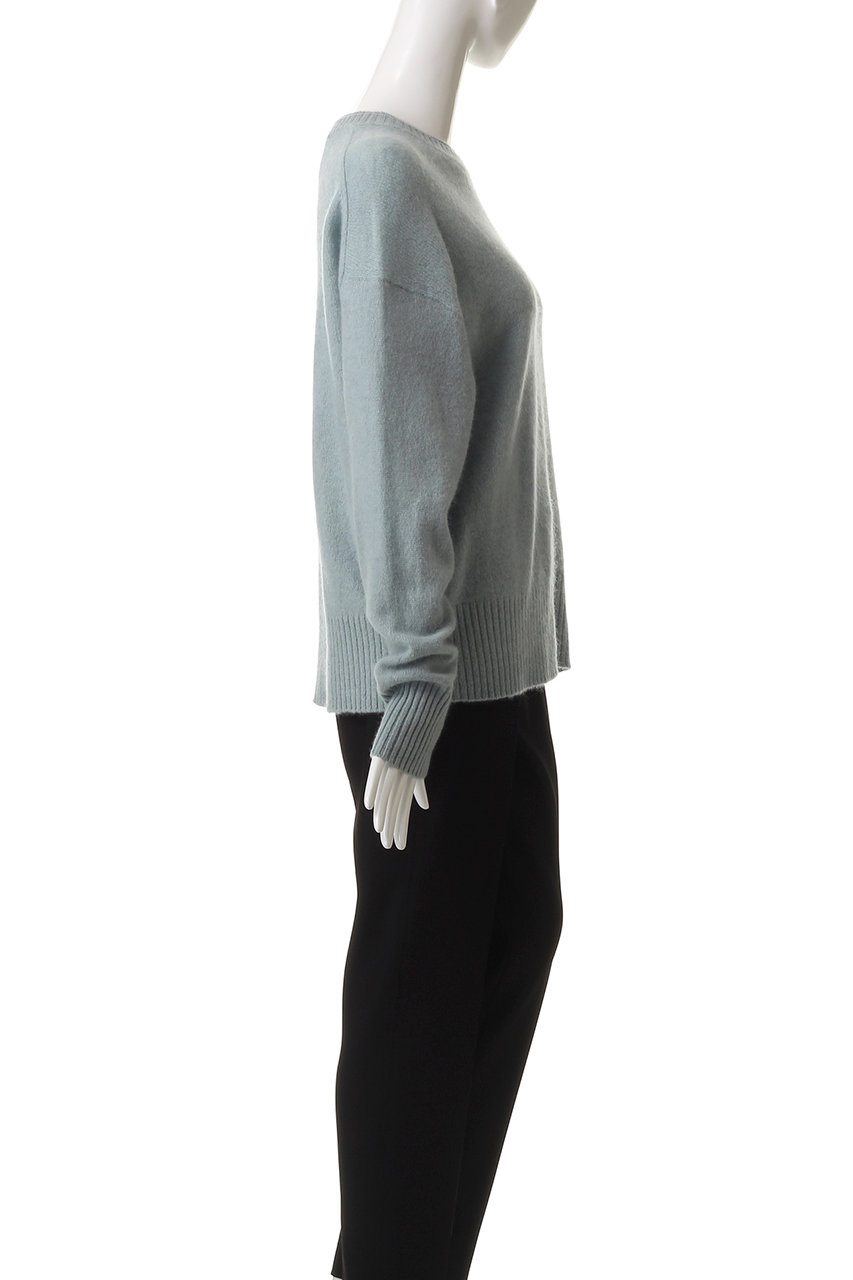 TICCA(ティッカ)｜ヤククルーネックプルオーバー/ライトブルー の通販