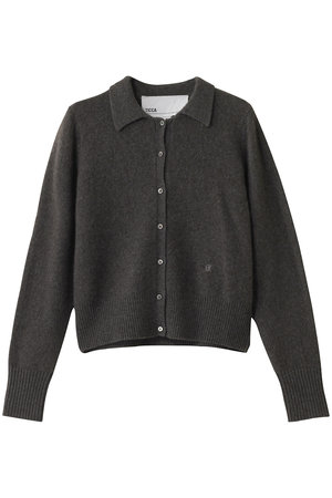 TICCA◆カーディガン(薄手)/FREE/ウール/PNK/無地/TBBA-254 TICCA｜ティッカのカーディガン（ニット）通販｜ELLE SHOP (エル