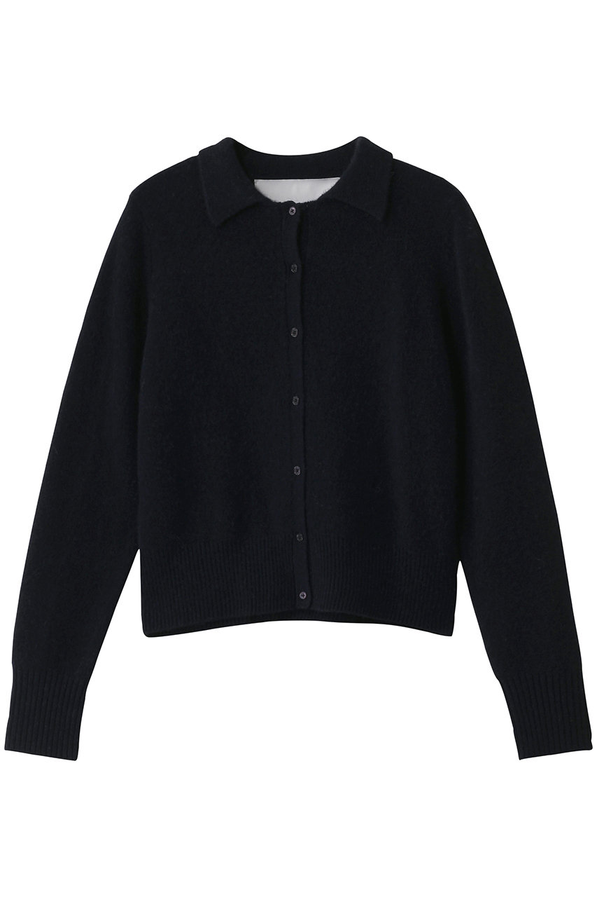 ティッカ/TICCAのヤクポロカーディガン(ネイビー/0253422504)